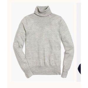 J Crew Turtleneck sweater in merino wool blend Lightweight Gray size 2X